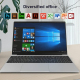 Notebook Ultrafin 15.6 Pouces 16GB 512GB Windows 11 Quad Core Performant Argenté - www.yonis-shop.com