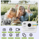 Appareil Photo Enfant HD 1080P Avec Écran LED 2 Pouces et Impression Instantanée Noir 32G - www.yonis-shop.com