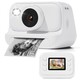 Appareil Photo Enfant LED Flash 1080P HD Avec Impression Photo et Stickers Amusants Blanc - www.yonis-shop.com