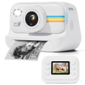 Appareil Photo Enfant LED Flash 1080P HD Avec Impression Photo et Stickers Amusants Blanc - www.yonis-shop.com