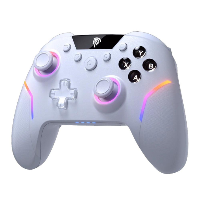 Gamepad Sans Fil RGB Pour PC NS TV Téléphone Et Ordinateur Portable Avec Boutons Mécaniques Et Commande Gyroscopique - www.yo...