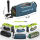 Enceinte Waterproof Puissante 100W Bluetooth Portable Avec Microphone Et Effets Lumineux - www.yonis-shop.com