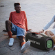 Enceinte Waterproof Puissante 100W Bluetooth Portable Avec Microphone Et Effets Lumineux - www.yonis-shop.com