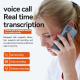 Dictaphone Intelligent 128GB Contrôle App Transcription en Temps Réel et Traduction 58 Langues Haute Qualité Audio - www.yoni...