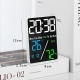 Réveil Électronique Multifonction Avec Affichage Température Humidité Et Alarme Couleur Bleu Blanc - www.yonis-shop.com