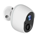 Cam&eacute;ra De Surveillance Ultra-HD Vision Nocturne Infrarouge WiFi &Eacute;tanche Avec D&eacute;tection De Mouvement Et Batterie Longue Dur&eacute;e ...