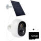 Caméra De Surveillance Solaire Sans Fil Ultra HD Avec Vision Nocturne Et Intercom 128GB Étanche - www.yonis-shop.com
