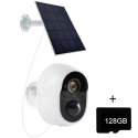 Caméra De Surveillance Solaire Sans Fil Ultra HD Avec Vision Nocturne Et Intercom 128GB Étanche - www.yonis-shop.com