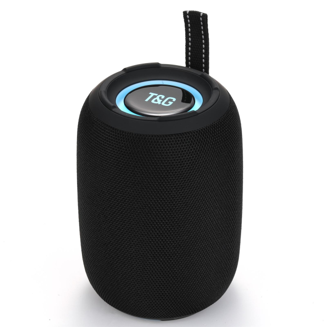 Enceinte Bluetooth Portable Puissante 15W Camouflage Avec Lumières LED et Radio FM - www.yonis-shop.com