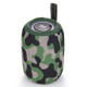 Enceinte Bluetooth Portable Puissante 15W Camouflage Avec Lumières LED et Radio FM - www.yonis-shop.com