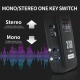Microphone Sans Fil Intra-Auriculaire Stéréo Avec Récepteur Et Émetteur Autonomie 8 Heures Transmission 30m Réception Stable ...