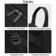 Sac À Dos Ordinateur Homme Business Casual Voyage Extérieur Grande Capacité Noir Résistant Et Confortable - www.yonis-shop.com