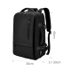 Sac À Dos Ordinateur Étanche Grande Capacité Avec Port De Chargement Et Compartiment Sécurisé Pour Ordinateur Portable - www....