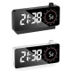 Réveil LED Multifonctionnel Avec Écran Miroir Et Fonction Charge Alarme Et Minuterie Visuelle - www.yonis-shop.com