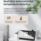Réveil LED Multifonctionnel Avec Écran Miroir Et Fonction Charge Alarme Et Minuterie Visuelle - www.yonis-shop.com