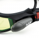 Lunettes vision nocturne éclairage LED bleu protection paintball - www.yonis-shop.com