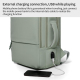 Sac À Dos Ordinateur Grande Capacité Résistant À L'eau Avec Port USB Et Compartiment Pour Ordinateur Portable 15.6 Pouces - w...
