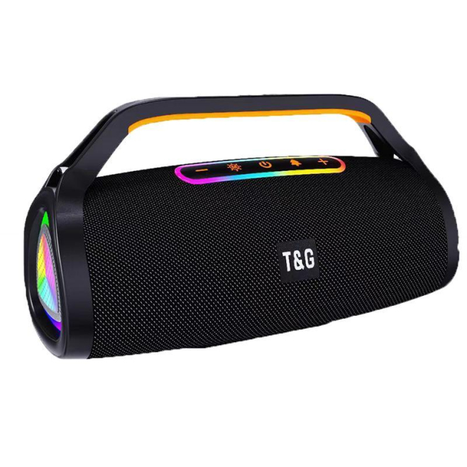 Enceinte Bluetooth Portable Puissante Avec Microphones Sans Fil Et Lumières LED Multicolores - www.yonis-shop.com