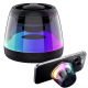 Mini Enceinte Bluetooth Portable Avec Éclairage RGB Son Surround 360° Et Support Téléphone Magnétique - www.yonis-shop.com