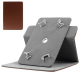 Etui protection housse tablette tactile 7 pouces simili cuir 360&deg; Marron - www.yonis-shop.com