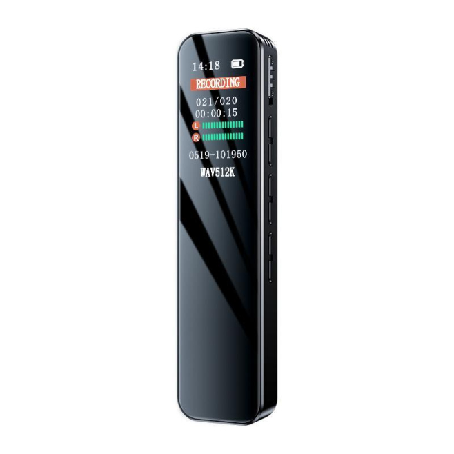 Dictaphone Numérique Écran Couleur 0.96 Pouce 32GB Enregistreur Vocal Et Lecteur MP3 Haute Qualité - www.yonis-shop.com