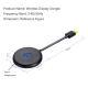 Clé Chromecast WiFi 4K HD Décodeur Compatible Android iOS Sans Application Nécessaire - www.yonis-shop.com
