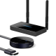 Répartiteur HDMI Sans Fil Ultra Performant Compatible Google Chrome et Home Transmission 30m WiFi Double 5G/2.4G
