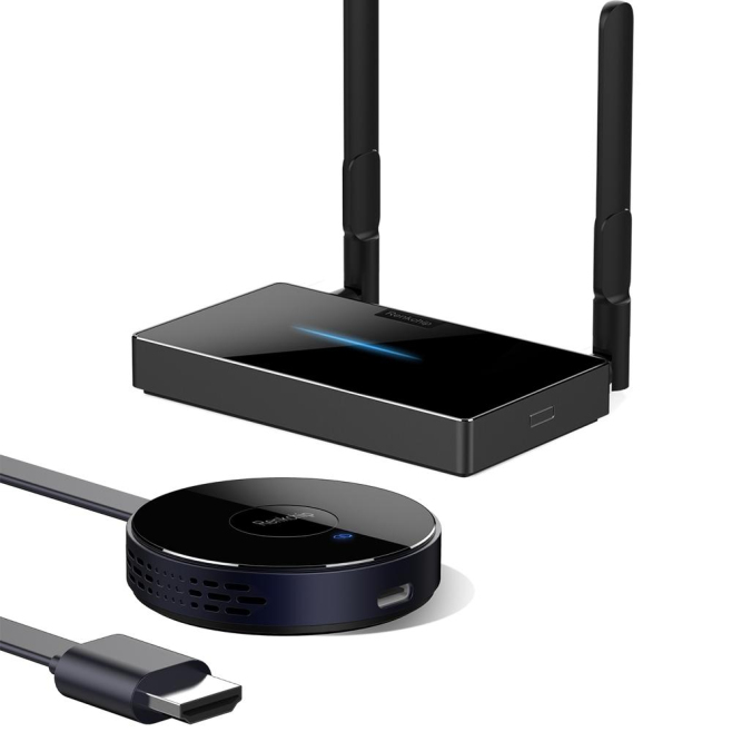 Répartiteur HDMI Sans Fil Ultra Performant Compatible Google Chrome et Home Transmission 30m WiFi Double 5G/2.4G - www.yonis-...
