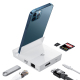 Répartiteur HDMI Multi-Fonctionnel Avec Support Téléphone Et Base De Charge Facile À Transporter - www.yonis-shop.com