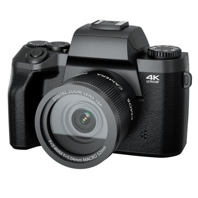 Appareil Photo Numérique 4K Ultra HD Écran Tactile WiFi Pour Étudiants Avec Zoom Numérique 16X Et Capteur CMOS 13 Mégapixels ...