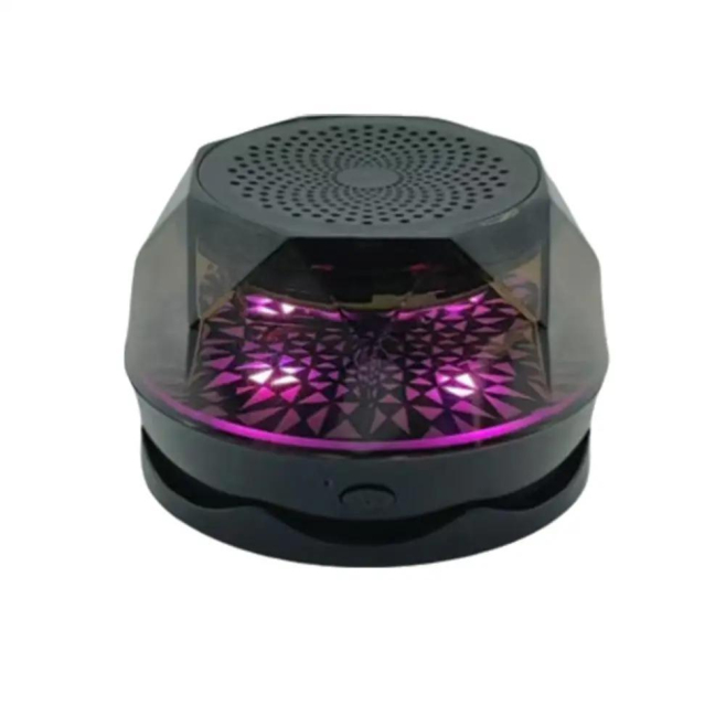 Mini Enceinte Bluetooth Sans Fil RGB Atmosphère Avec Lumière Colorée et Son Puissant - www.yonis-shop.com