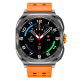 Montre Connectée Étanche IP67 Avec Écouteurs Bluetooth Intégrés Écran 1.53 Pouces Surveillance Oxygène Dans Le Sang Argent - ...