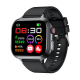 Montre Connectée Écran Horizontal 1.91 Pouces Bracelet Silicone Bleu ECG Étanche IP68 Bluetooth 5.1 Monitoring Cardiaque et T...