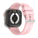 Montre Connectée Écran Horizontal 1.91 Pouces Bracelet Silicone Bleu ECG Étanche IP68 Bluetooth 5.1 Monitoring Cardiaque et T...