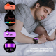 Montre Connectée 2 En 1 Avec Écouteurs Bluetooth Intégrés Appels Bluetooth Écran Rond 1.53 Pouce IP67 - www.yonis-shop.com