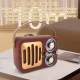 Enceinte Bluetooth Rétro Multifonctionnelle Avec Radio AM FM Et Design Élégant En Bois - www.yonis-shop.com