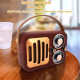 Enceinte Bluetooth Rétro Multifonctionnelle Avec Radio AM FM Et Design Élégant En Bois - www.yonis-shop.com