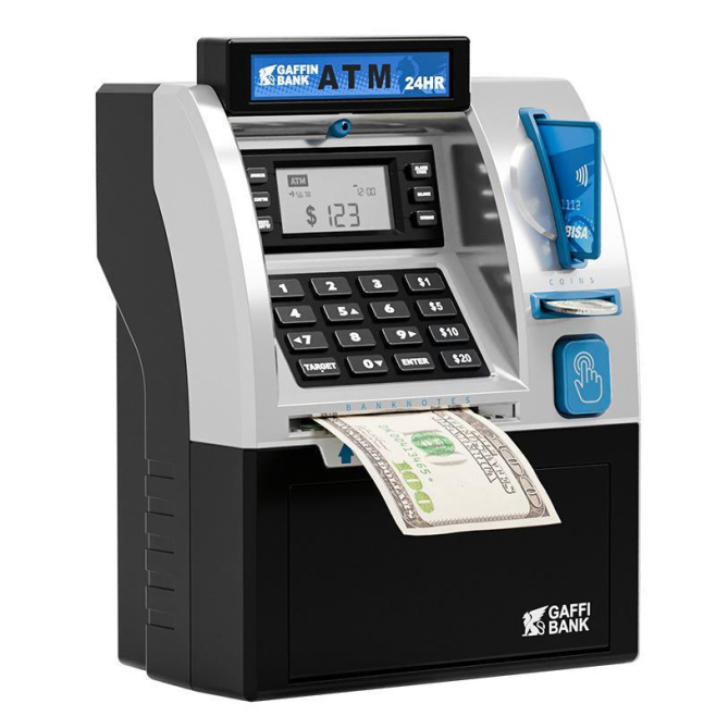 Tirelire Électronique Enfant Avec Carte Et Code Bancaire Pour Apprendre À Économiser - www.yonis-shop.com