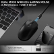 Souris Gaming Sans Fil Ultra Légère Haute Précision Avec Capteur 26K DPI Et Double Mode USB-C Pour Réactivité Exceptionnelle ...