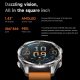 Montre Connectée Sport Étanche Écran AMOLED 1.43 Pouces avec Double Bracelet et Suivi Santé Complet - www.yonis-shop.com
