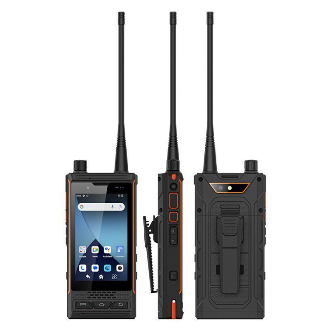 Smartphone UHF Walkie Talkie Robuste 4GB+64GB Écran 4.0 Pouces Android 14 Octa Core 4G Pour L'Europe - www.yonis-shop.com