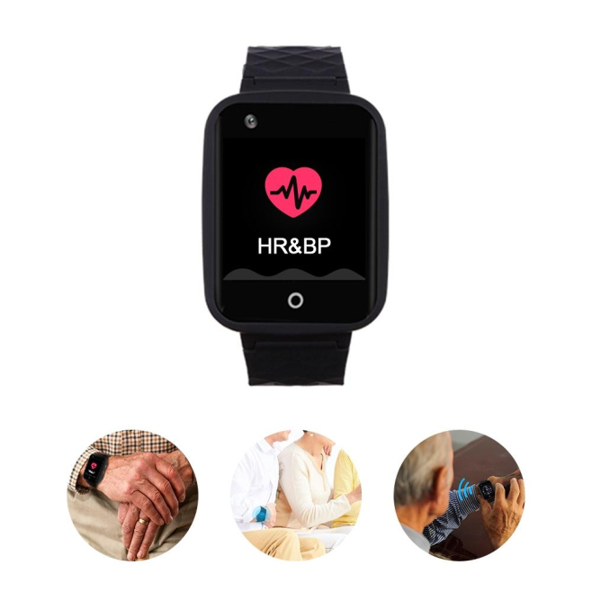 Montre Connectée Traceur GPS 4G Étanche Avec Appel SOS Et Gestion Santé Pour Europe Asie Afrique Et Australie Noir - www.yoni...