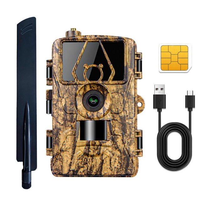 Caméra De Chasse 4G LTE Vision Nocturne Ultra HD 8K 60MP Étanche Avec Accès À Distance - www.yonis-shop.com