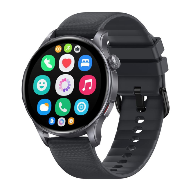 Montre Connectée GPS Écran AMOLED HD 1.43 Pouces Suivi Santé Et Fitness Appels Bluetooth Étanche 3 ATM Notifications Intellig...