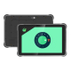 Tablette Tactile Robuste 10.1 Pouces Android 11 4GB RAM 64GB ROM Écran FHD Résolution 1920x1200 Caméra 13MP Batterie 8400mAh ...