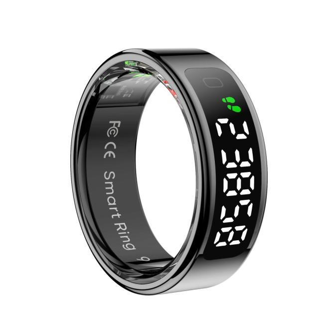 Bague Connectée Or Taille 13 Suivi Cardiaque Oxygène Sommeil Modes Sportifs Etanche Bluetooth 5.2 Autonomie 5 Jours - www.yon...