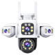 Caméra De Surveillance 360° HD Étanche Avec Vision Nocturne Et Suivi Humanoïde - www.yonis-shop.com