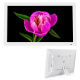 Cadre Photo Numérique LED 21.5 Pouces Haute Définition Avec Télécommande Et Haut-Parleurs Intégrés - www.yonis-shop.com