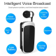Oreillette Bluetooth Avec Câble Rétractable Et Autonomie Longue Durée Pour Appels Et Musique - www.yonis-shop.com