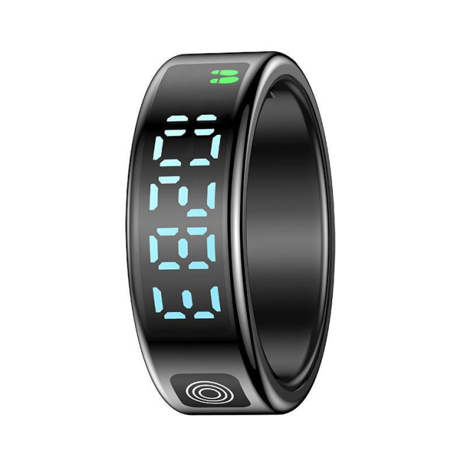 Bague Connectée Taille 10 Avec Commande Gestuelle Surveillance Santé Et Modes Sportifs Étanche - www.yonis-shop.com